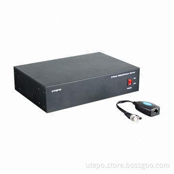 Multiple channel power+video balun with 36V DC power and transmit 300 meters